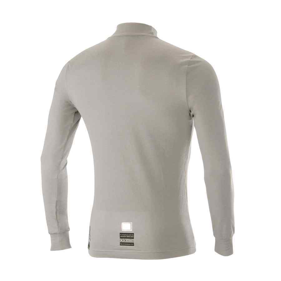 Alpinestars Race v2 Nomex Shirt Lichtgrijs FIA keuring - Afbeelding 2