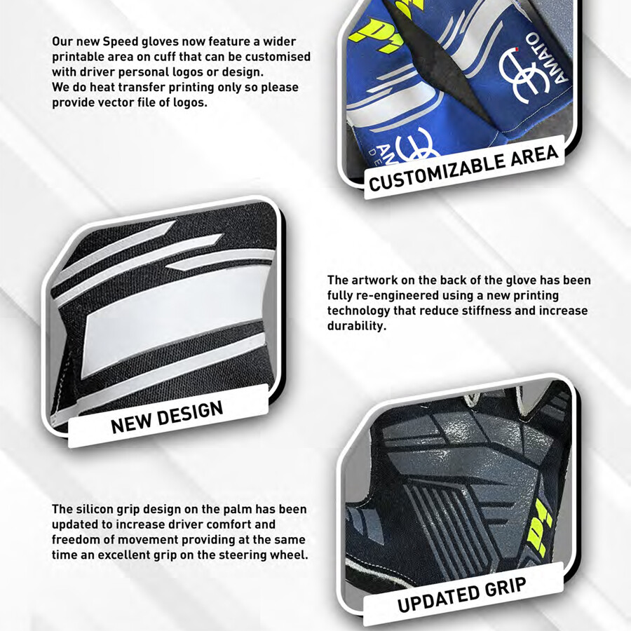 P1 gloves FIA SPEED - Afbeelding 2