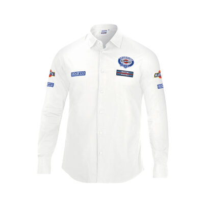 Sparco Martini Racing Hemd Wit