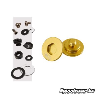 Bell Helmet Pivot &amp; Screw Kit SV GOUD