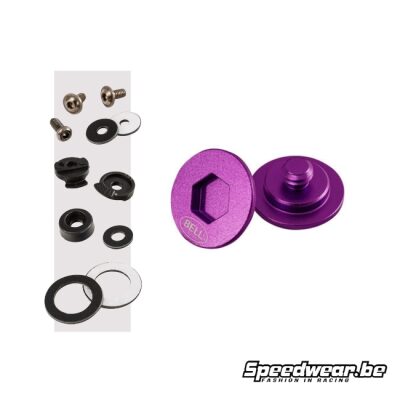 Bell Helmet Pivot &amp; Screw Kit SV PAARS