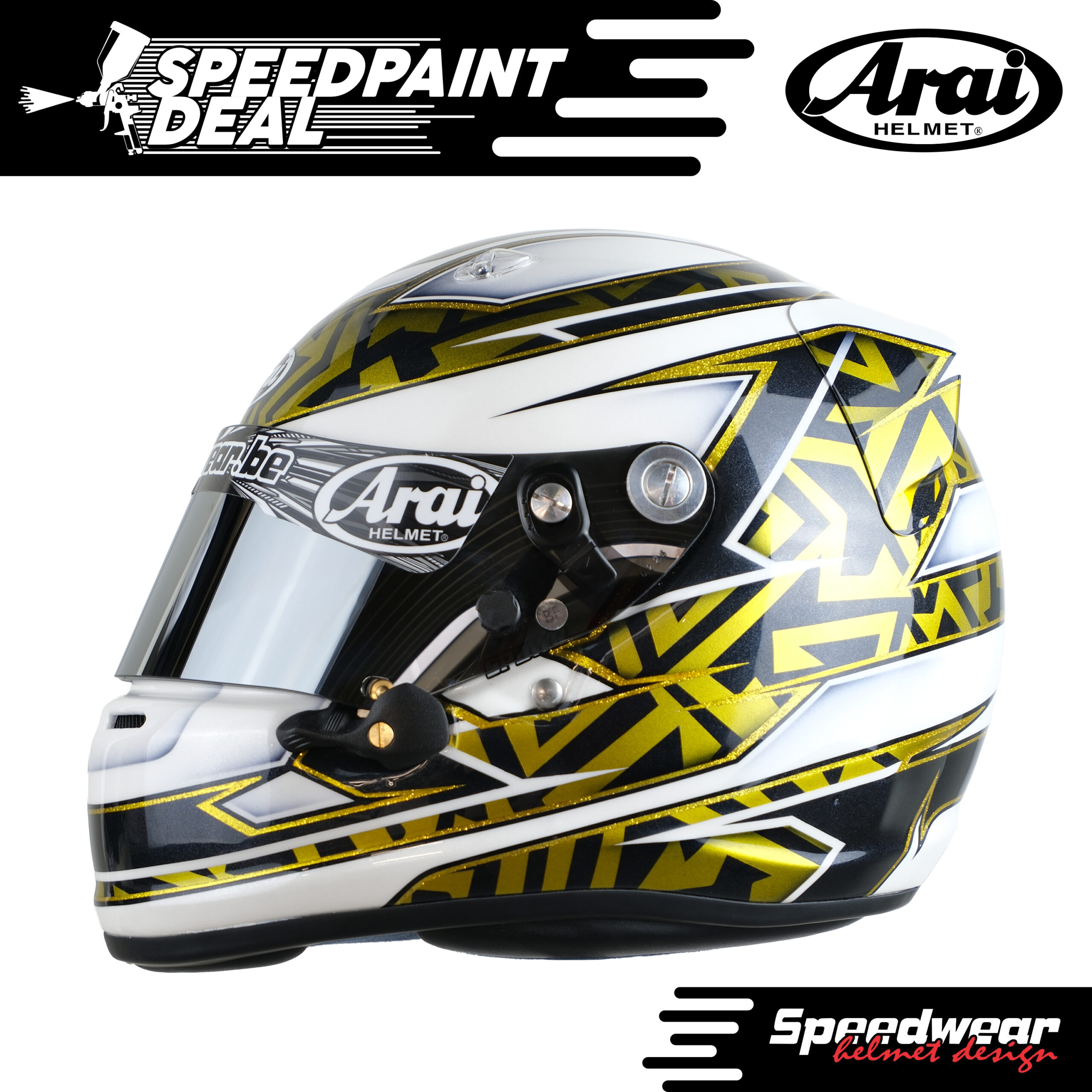 SpeedPaint Deal Ready-To-Ship Arai SK6 Large
